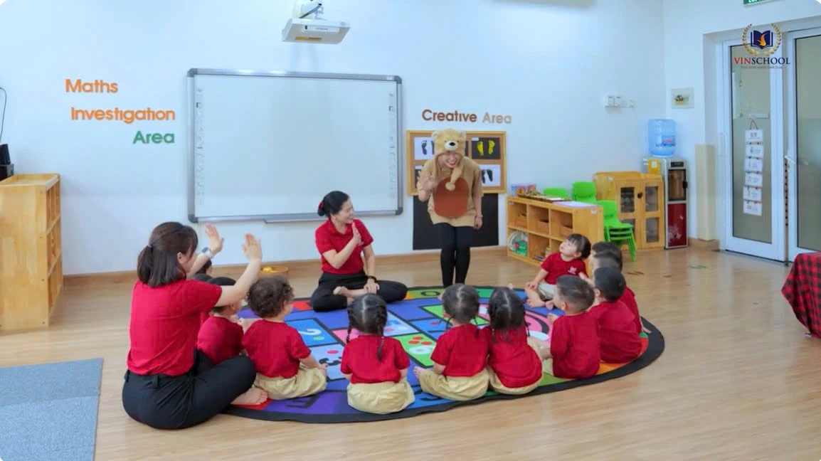 Chương trình tiếng Anh tại Mầm non Vinschool